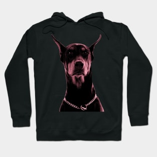 Doberman stare design Hoodie